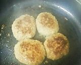 お水からの蒸し焼きハンバーグ♪作り方5写真