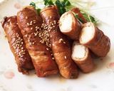 もやし豚肉巻き。ピリ辛照り焼き！お弁当に作り方6写真