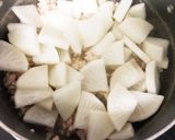 大根とひき肉のトロトロ煮作り方2写真