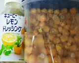 キューピーレモンドレッシングひよこ豆和え作り方1写真