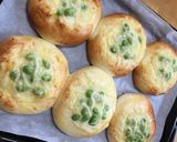 惣菜パン☆枝豆チーズパン☆朝食ランチに作り方6写真