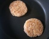 オムライスバーガー作り方3写真