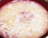 炊飯器で炊くだけ！牛肉のポカポカお粥作り方11写真
