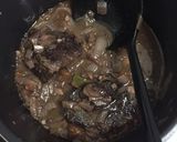 挑戦！牛肉の赤ワイン煮込み！！作り方8写真