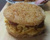 オムライスバーガー作り方8写真