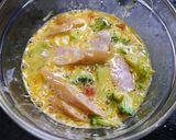 お弁当！レンジで簡単ウィンナーエッグ作り方2写真