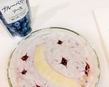 夜空のヨーグルトアート作り方4写真