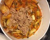 カブとツナのパスタ。作り方6写真