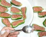 基本のピーマンの肉詰め♪簡単作り方6写真
