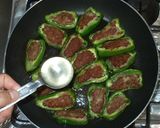 基本のピーマンの肉詰め♪簡単作り方8写真