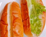 たっぷりケチャップソースの*ホットドッグ作り方6写真