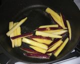簡単★さつまいもスティックのハニーバター作り方3写真