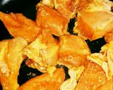 照り焼きチキン♥作り方2写真