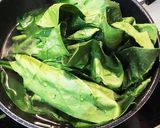 小魚アーモンドのお浸し作り方1写真