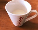 子供の水筒で簡単カプチーノ♡作り方2写真