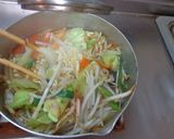 最速の野菜たっぷりインスタントラーメン作り方12写真