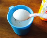 子供の水筒で簡単カプチーノ♡作り方5写真