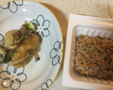 牡蠣のテリヤキ風ソテーの納豆のせ作り方1写真