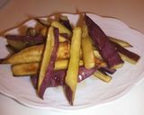 簡単★さつまいもスティックのハニーバター作り方7写真
