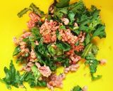 簡単★春菊の棒餃子作り方1写真