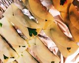 簡単★春菊の棒餃子作り方2写真