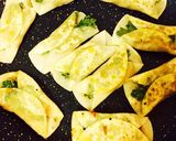 簡単★春菊の棒餃子作り方3写真