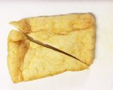 油揚げで♪三角バナナチョコパイ作り方1写真