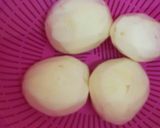 簡単☆明太子いももち作り方1写真
