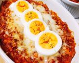 ミートソースとマッシュポテトのチーズ焼き作り方3写真