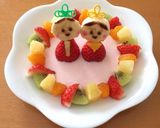 ひなまつり♡*ヨーグルトアート*作り方6写真