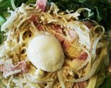 ダイエットさんフライパンクリームパスタ作り方4写真