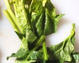 ほうれん草のバターチーズ炒め作り方1写真