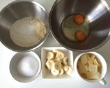 バナナケーキ 甘さ控えめ作り方1写真