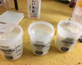 牛乳プリン3種ストロベリ、バニラ、杏仁作り方2写真