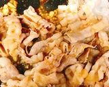 豚バラしゃぶしゃぶ肉のピリ辛中華だれ作り方6写真
