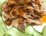 豚バラしゃぶしゃぶ肉のピリ辛中華だれ作り方8写真