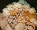 大根と豚こまピリ辛炒め煮作り方4写真