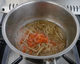 減塩美味！寒天とごぼうの豆乳味噌汁作り方2写真