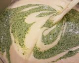 ほうれん草のマーブルシフォンケーキ作り方9写真