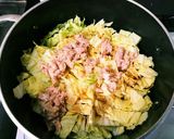白菜とツナの簡単煮作り方1写真