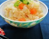 たらこの炊き込みご飯作り方4写真