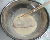 天ぷら粉で作るとんかつ。穴を開ける。作り方29写真