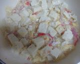 簡単♪ふんわり卵とカニカマで豆腐の煮込み作り方8写真