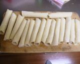 海老で♪餃子の皮巻き揚げ作り方2写真