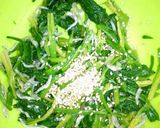ほうれん草とじゃこ胡麻和え作り方6写真