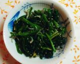 ほうれん草とじゃこ胡麻和え作り方7写真