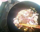 あさりとイカとレモンのパスタ作り方5写真