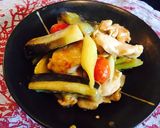 鶏胸肉と好きな野菜で！オイスターマヨ炒め作り方5写真