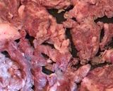 簡単節約な牛肉ハラミの焼肉丼作り方5写真