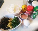 お昼のずぼら炒飯作り方1写真